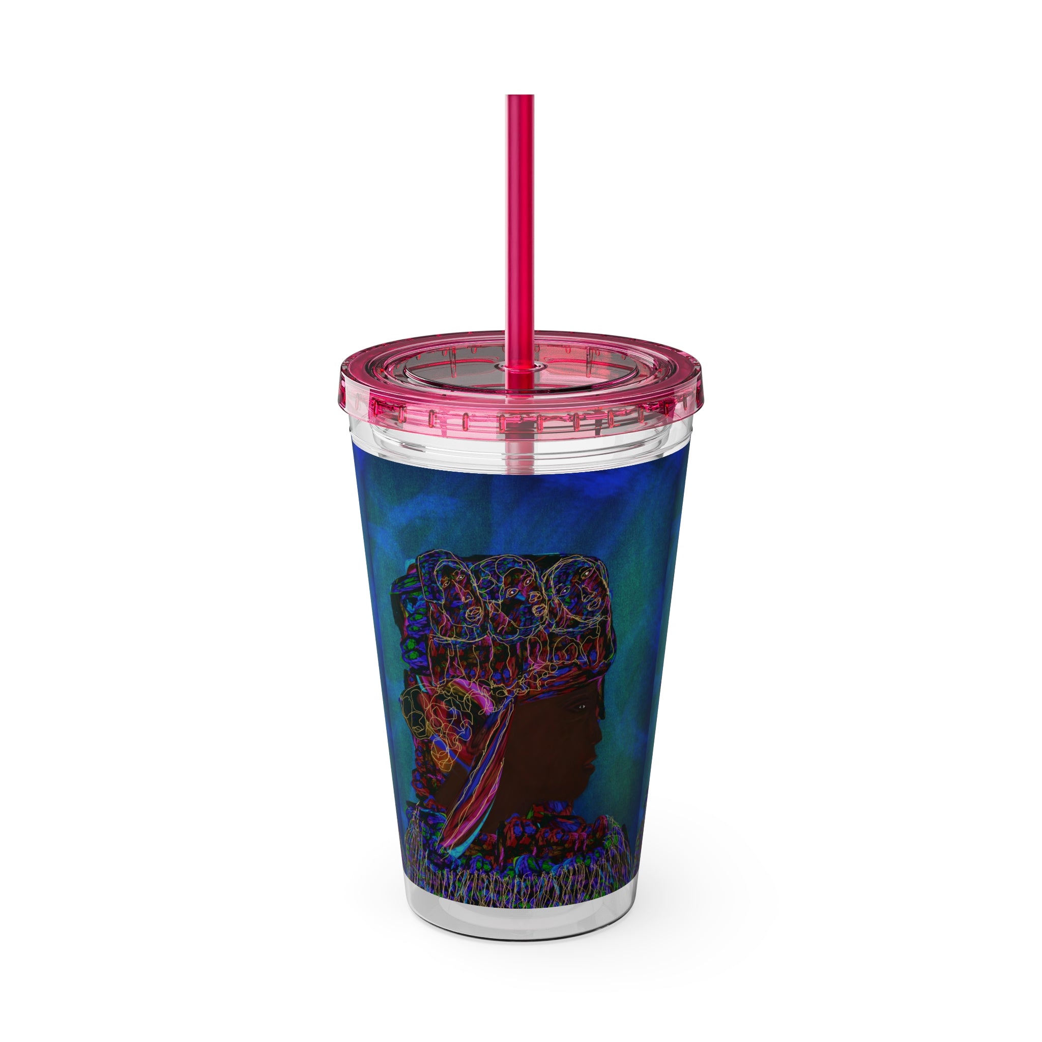 BEHIND The Whims Sunsplash Tumbler , 16oz