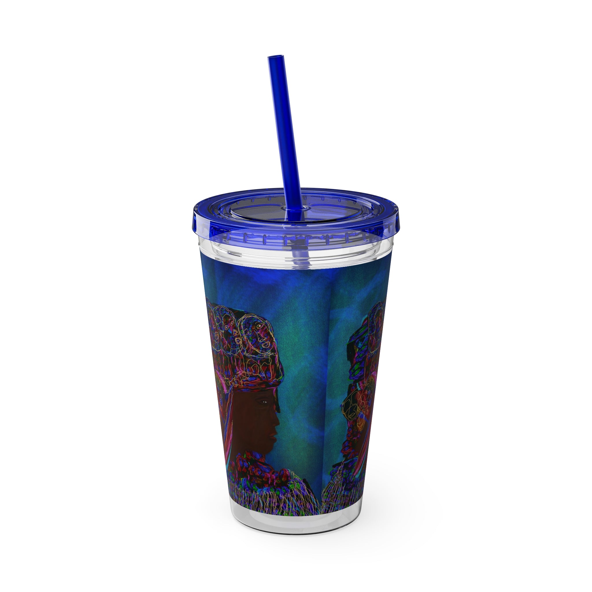 BEHIND The Whims Sunsplash Tumbler , 16oz