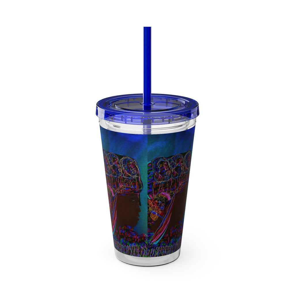 BEHIND The Whims Sunsplash Tumbler , 16oz