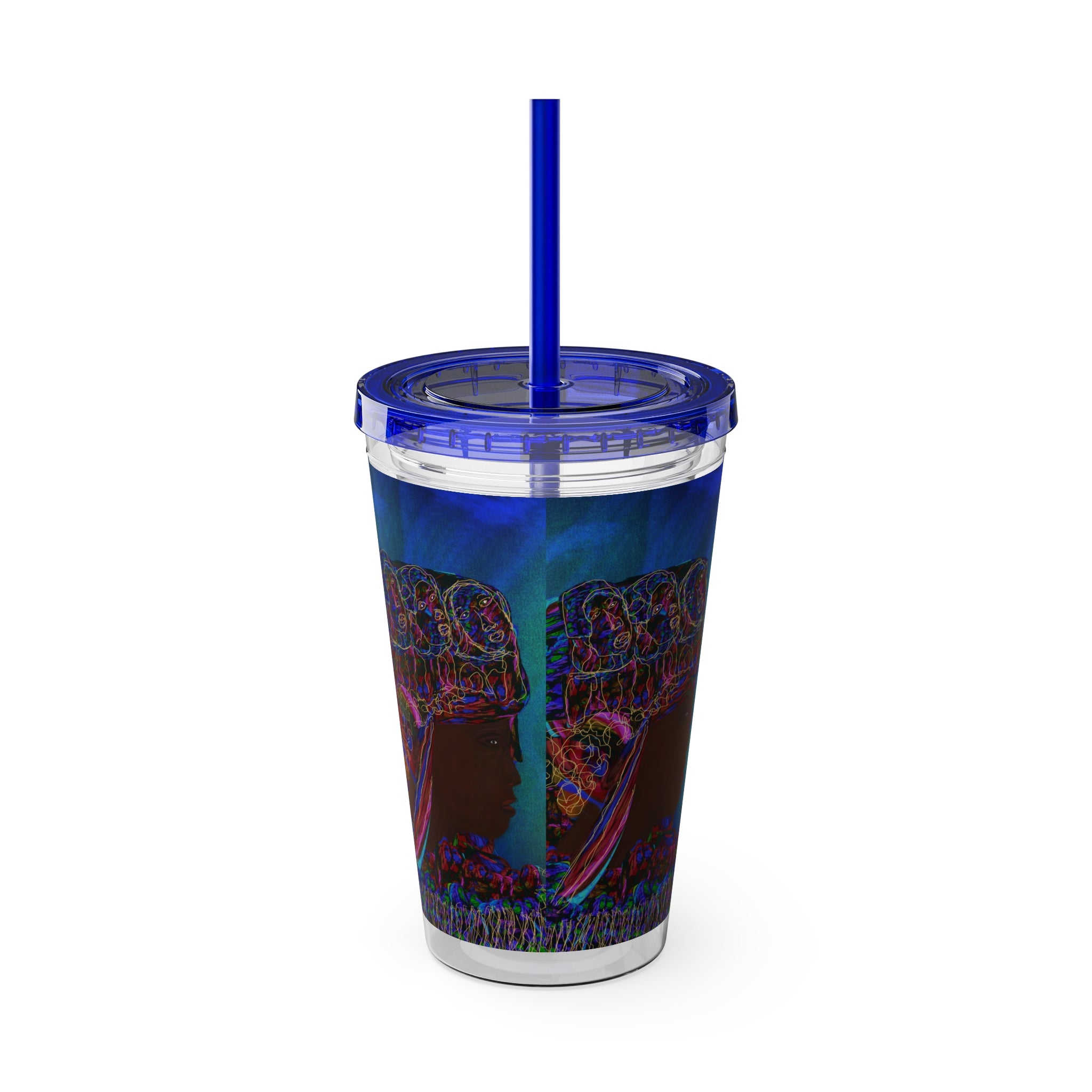 BEHIND The Whims Sunsplash Tumbler , 16oz