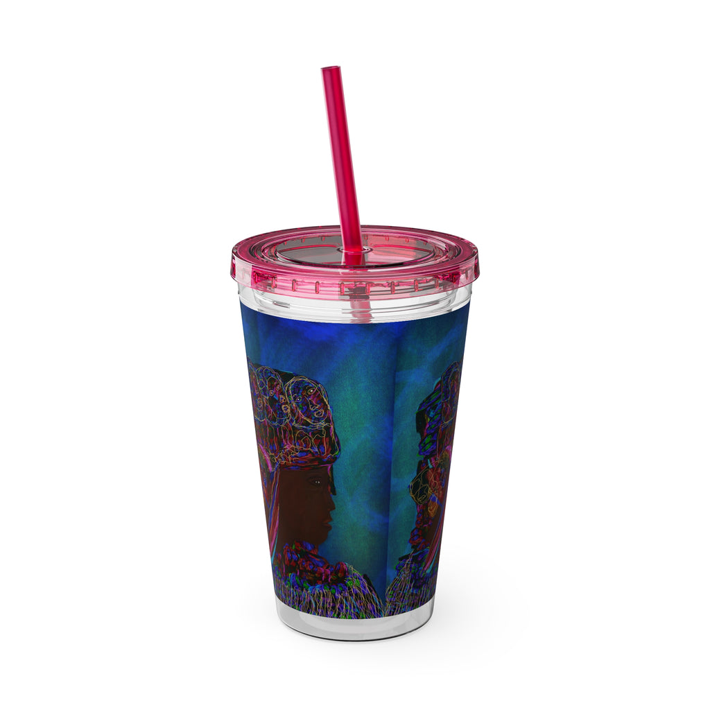 BEHIND The Whims Sunsplash Tumbler , 16oz
