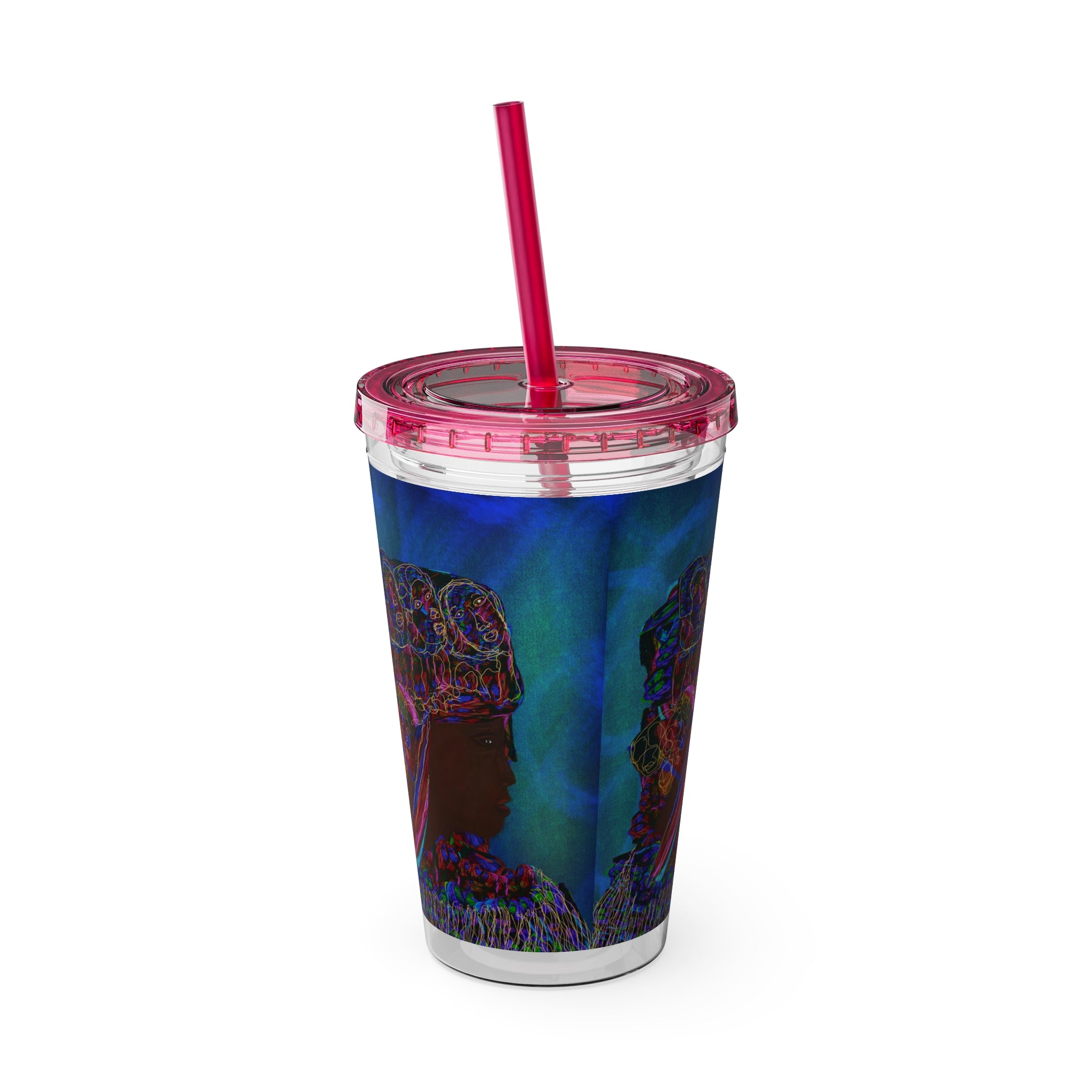 BEHIND The Whims Sunsplash Tumbler , 16oz