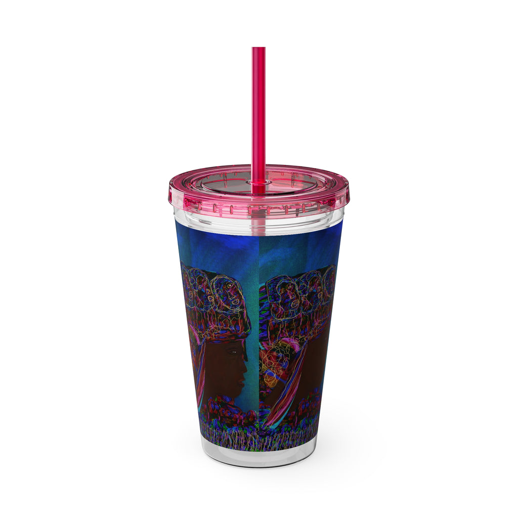 BEHIND The Whims Sunsplash Tumbler , 16oz