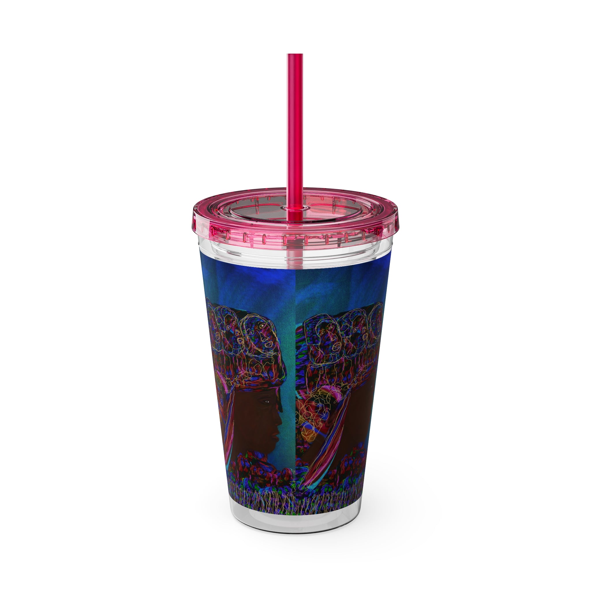 BEHIND The Whims Sunsplash Tumbler , 16oz
